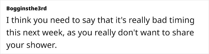 Woman Complains About Neighbor Asking To Use Her Shower, Internet Isn’t Sympathetic Woman Complains About Neighbor Asking To Use Her Shower, Internet Isn’t Sympathetic