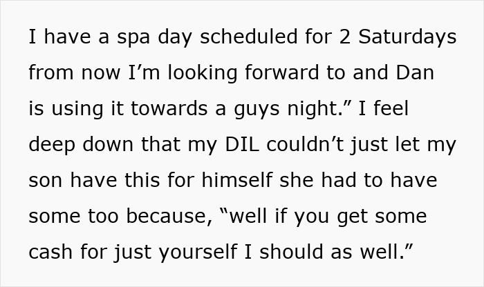 MIL Is Upset Her Son Shared His Gift With His Wife: "I Meant The Gift To Be Just For Him"