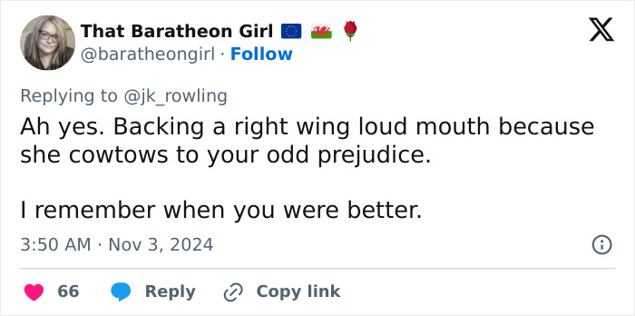 "Remember When You Were Better": JK Rowling's Jab At David Tennant Massively Backfires