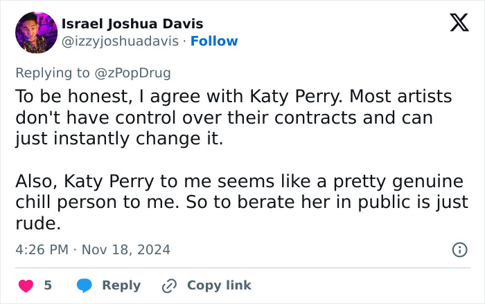 &ldquo;A Terrible Mistake&rdquo;: Woman Provokes Heated Reaction From Katy Perry Caught In Viral Clip