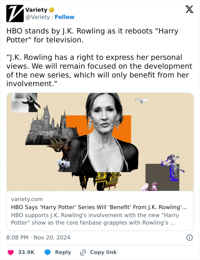 “HBO Defends JK Rowling’s Right To Her Views”: Fans Outraged Over Harry Potter Series Involvement “HBO Defends JK Rowling’s Right To Her Views”: Fans Outraged Over Harry Potter Series Involvement