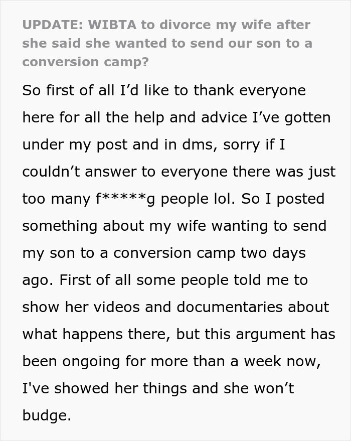 &ldquo;I Want A Divorce ASAP&rdquo;: Mom&rsquo;s &lsquo;Solution&rsquo; For Gay Son Stuns Husband, Violence Ensues