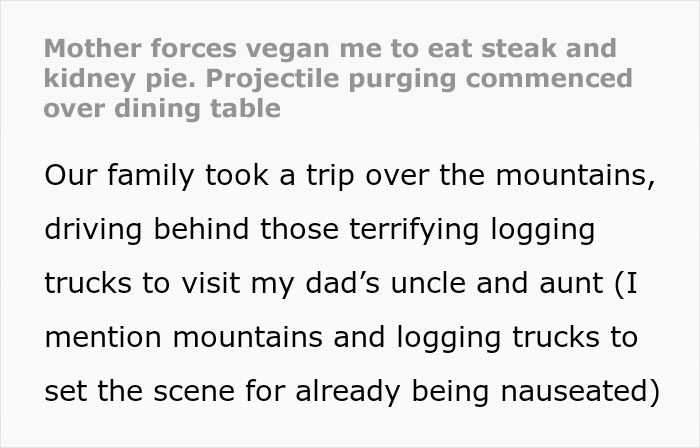 Mom Knows Daughter Can’t Eat Meat, Forces Her To Still Do It And Faces The Consequences Mom Knows Daughter Can’t Eat Meat, Forces Her To Still Do It And Faces The Consequences