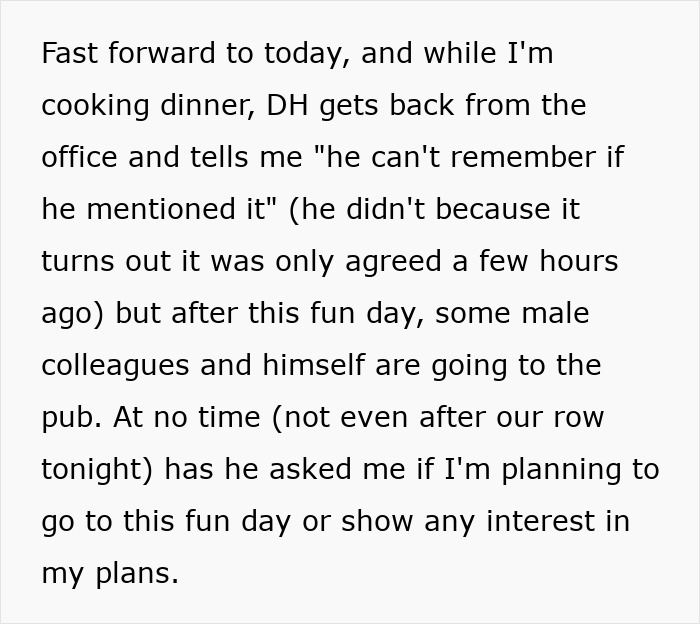 Husband Expects Wife To Pander To His Last-Minute Whims, Abandon Her Plans, She Vents Online