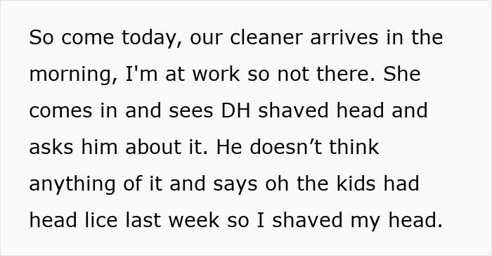 Woman Thinks Her Housekeeper Is Ridiculous To Be Afraid Of Lice Infestation At Her Home Woman Thinks Her Housekeeper Is Ridiculous To Be Afraid Of Lice Infestation At Her Home