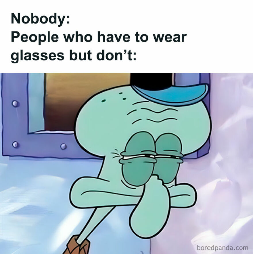 Squidward looking annoyed, showcasing a funny meme for those needing a laugh today.