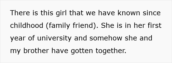 Family Angry With Guy For Scaring Off Deadbeat Bro&rsquo;s New 18YO GF With The Ugly Truth 