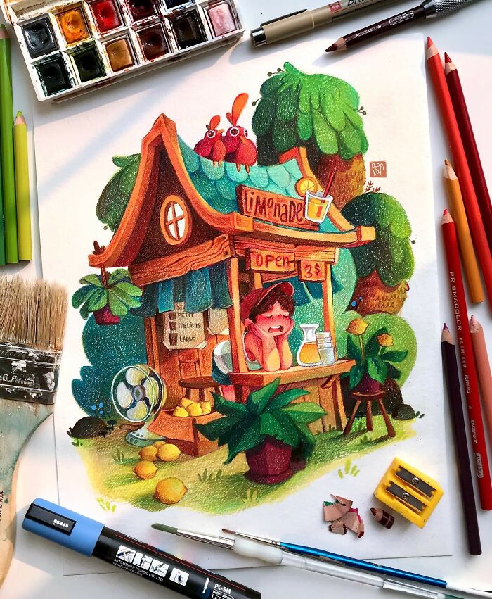 Step Into World Of Fantasy With 50 Magical Illustrations By Poopikatt