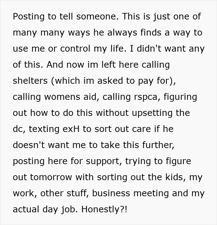 Woman Stuck With Ex&rsquo;s Massive Dog As He Goes Abroad, Starts Calling Shelters To Get Rid Of It