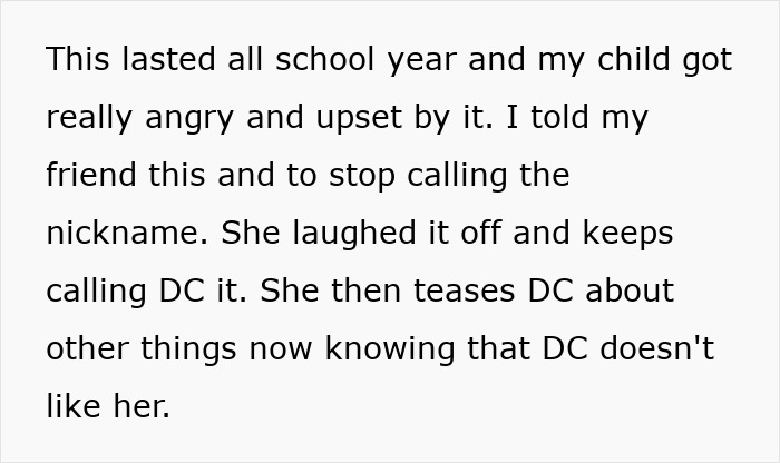 Teacher Laughs After 5YO's Mom Asks Her To Stop Calling Him By His Nickname Because He Doesn't Like It