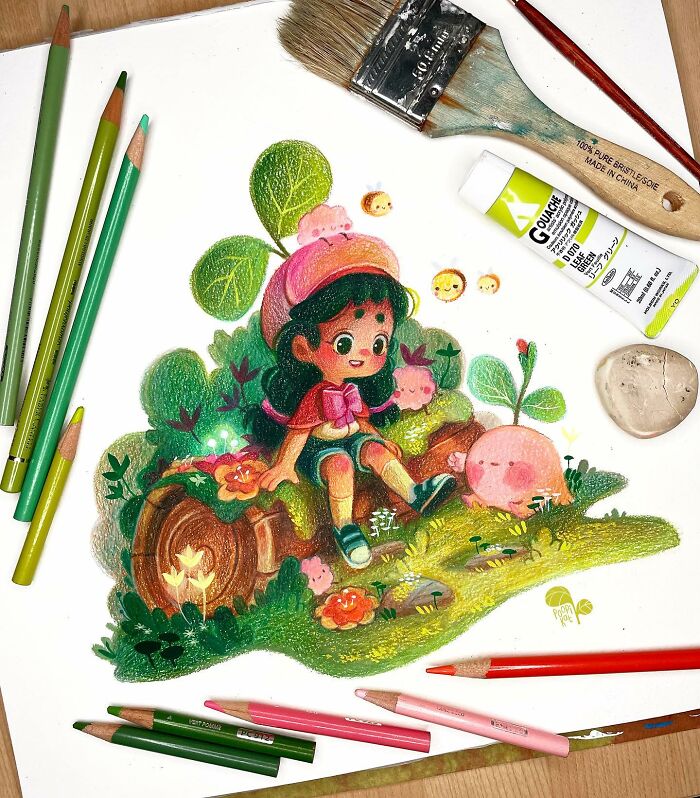 Step Into World Of Fantasy With 50 Magical Illustrations By Poopikatt