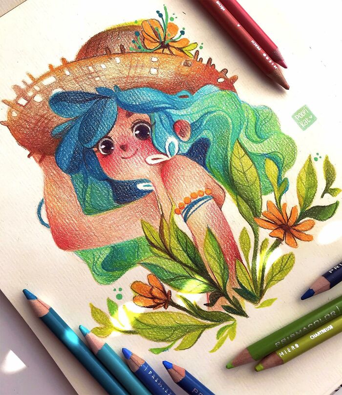 Step Into World Of Fantasy With 50 Magical Illustrations By Poopikatt