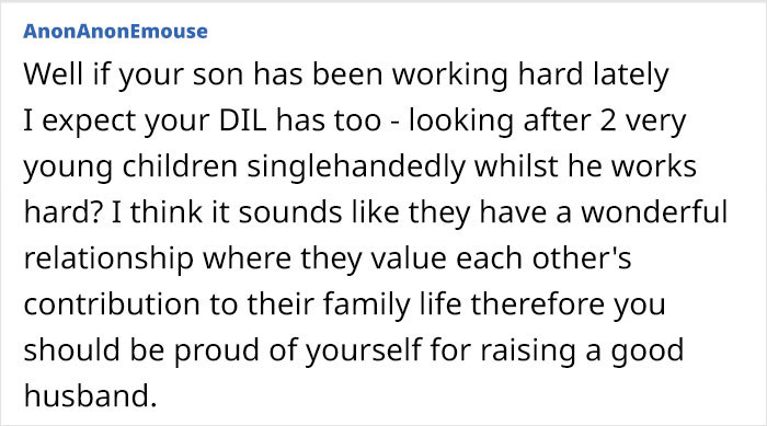 MIL Is Upset Her Son Shared His Gift With His Wife: "I Meant The Gift To Be Just For Him"