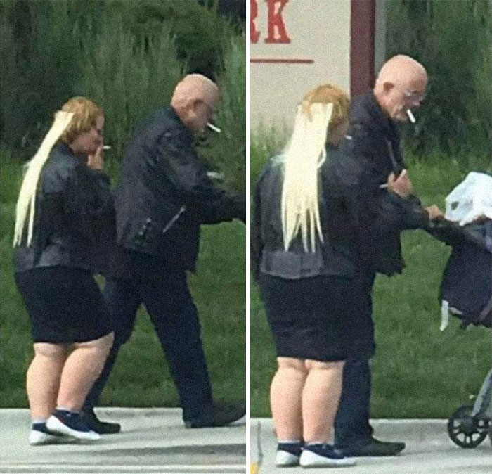 She Blended Them In Well