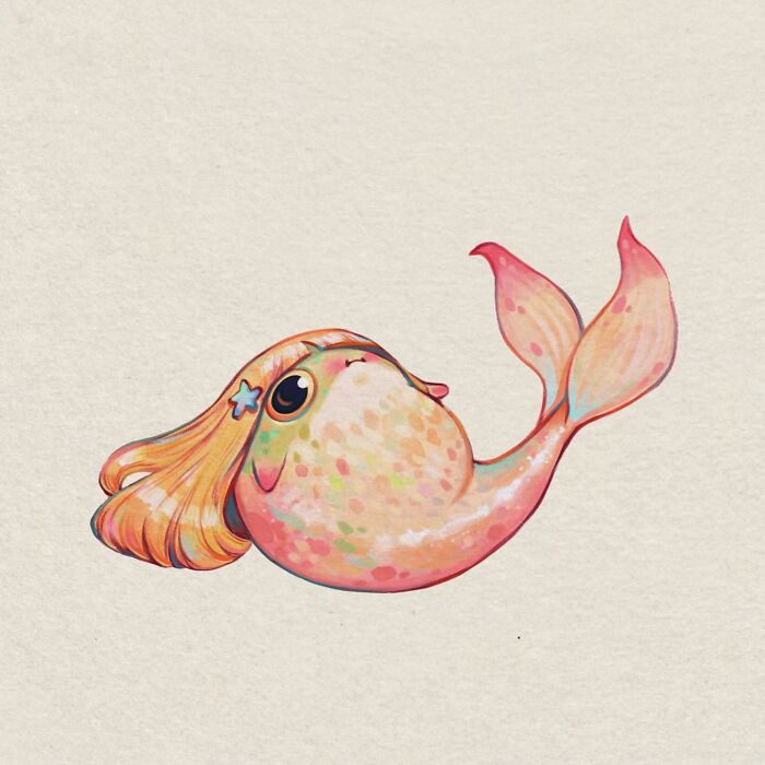 This Artist Created 40 Cute Frog Drawings