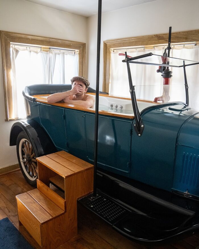 The Model T Tub In The Fogg Suite At Mulberry Inn In Saint George, Utah