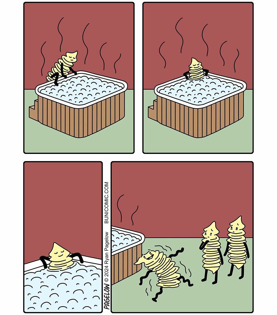 Artist Creates Cute Comics With Not-So-Cute Endings (32 New Pics)