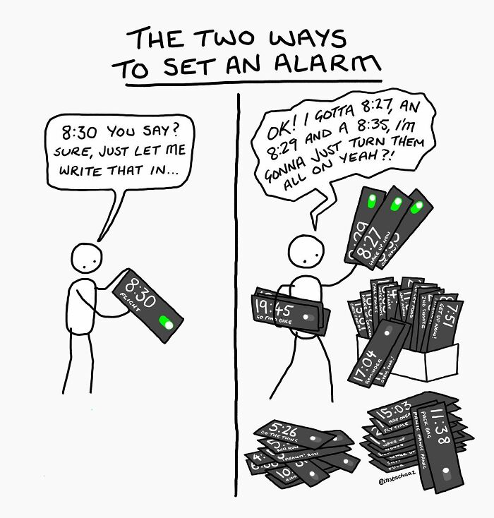 46 Sharp-Witted Illustrations By Chaz Hutton That Might Make You Chuckle And Relate (New Pics)