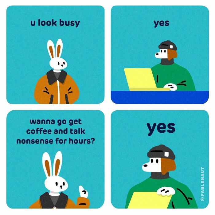 This Artist Creates Coffee-Fueled Comics, Here Are 30 Of The Best Ones