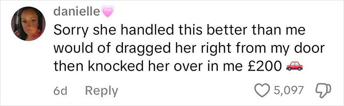 Karen Comes To Woman’s Home To Judge Her Car As It’s Not As Nice As The Rest In The Neighborhood Karen Comes To Woman’s Home To Judge Her Car As It’s Not As Nice As The Rest In The Neighborhood