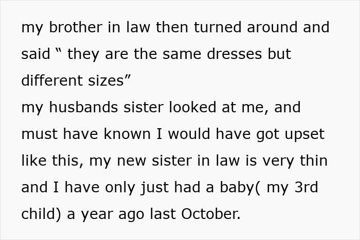 Man Remains Quiet When Bro Comments On His Wife's Dress Size, Faces Her Anger Later On