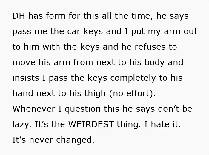 Wife&rsquo;s Had It Up To Here With Childish Hubby Treating Her Like A Servant, Ruining Fam Celebrations