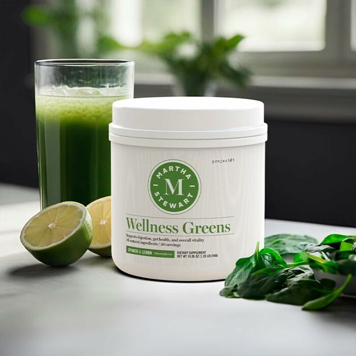 Nourish Your Body With Martha's Carefully Crafted Wellness Greens Supplement, For A Healthy And Vibrant You
