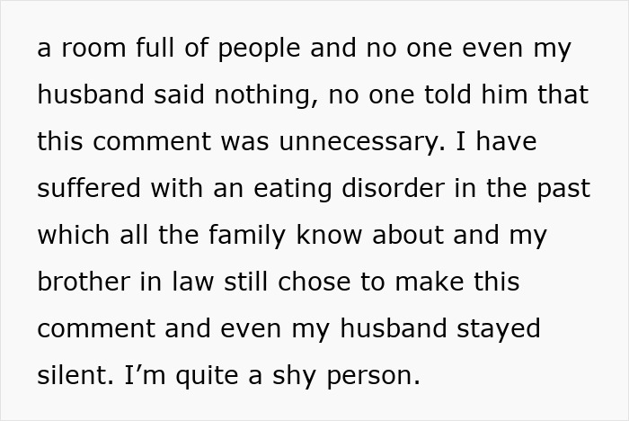 Man Remains Quiet When Bro Comments On His Wife's Dress Size, Faces Her Anger Later On