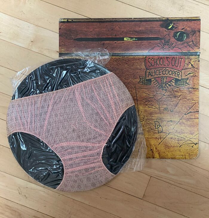 My Mom Has An Unopened Alice Cooper Record From 1972, Complete With Panties