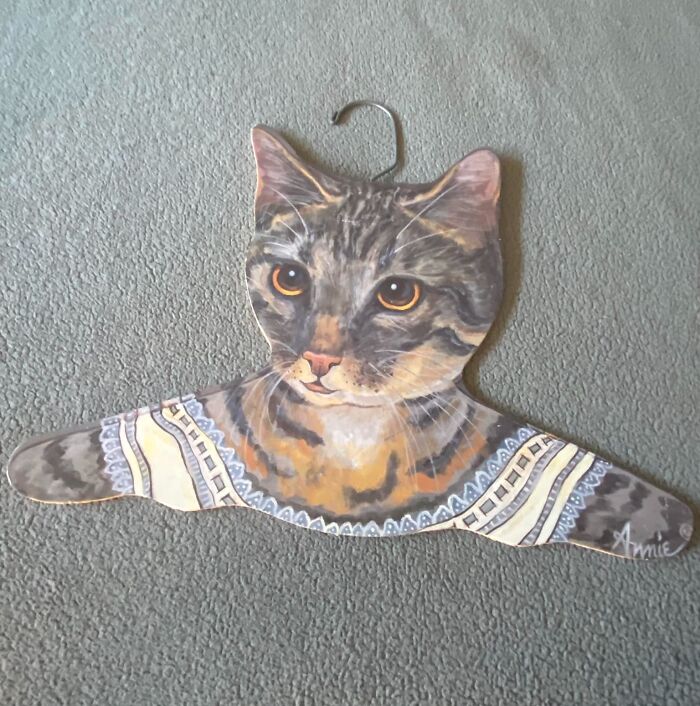 Cat Clothing Hanger Which Definitely Came Home With Me