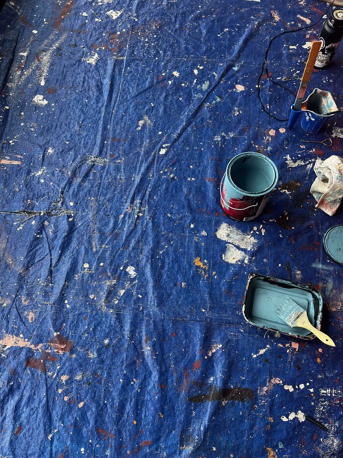 Find The Piece Of Blue Painters Tape