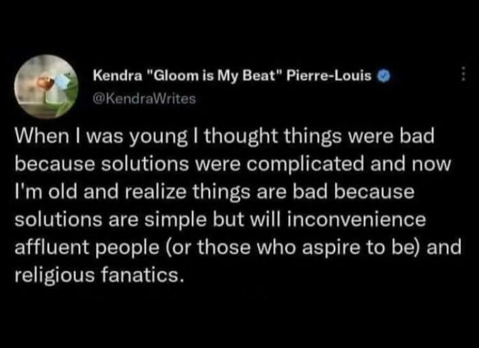 Exactly That! Rich Parasites/ Religious Zealots What To Distract You Because They Benefit Directly From Issues/ Problems. Don't Let Them Distract You Any More! Class War Always!