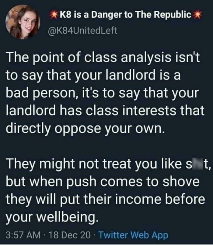The Point Of Class Analysis