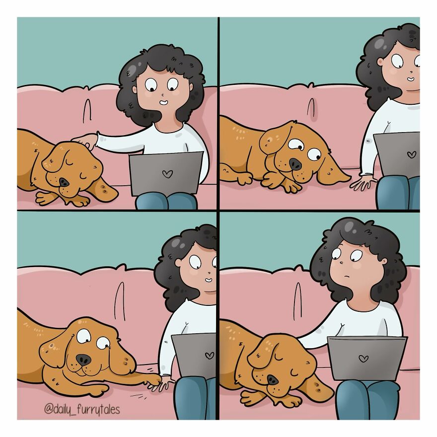 Paws And Pages: How ‘Daily Furry Tales’ Captivates 44k Dog Lovers With Heartfelt Comics (New Pics)