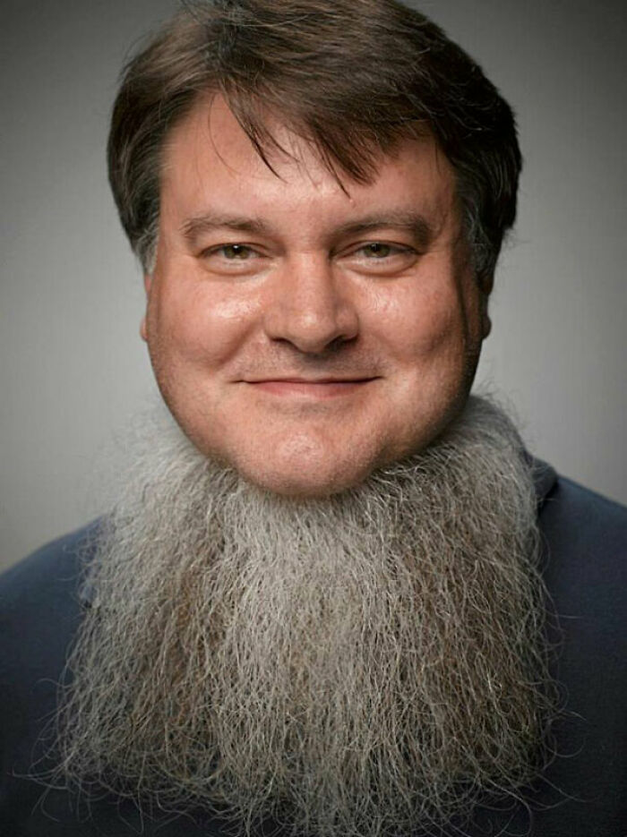 When Your Company Has A Strict No Beard Policy....but It Doesn't Say Anything A About A Neckbeard