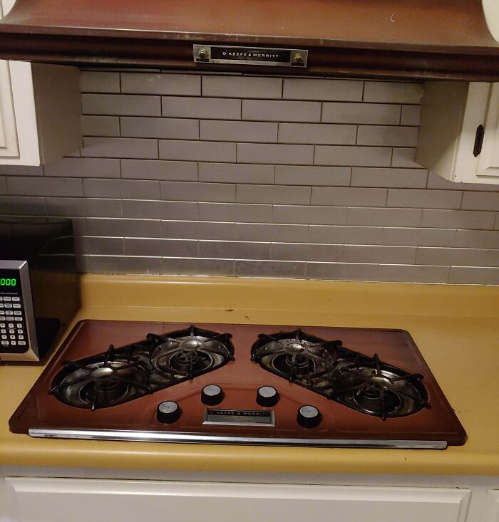 You Ever Seen A Stove Top Version Of A 1970s Okeef And Merritt With A Range