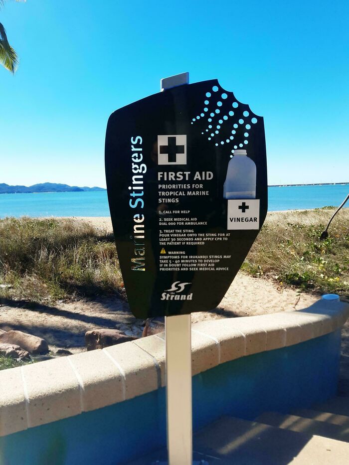 Yes, We Have Vinegar Stations On Northern Beaches. No, They're Not There For Your Fish And Chips