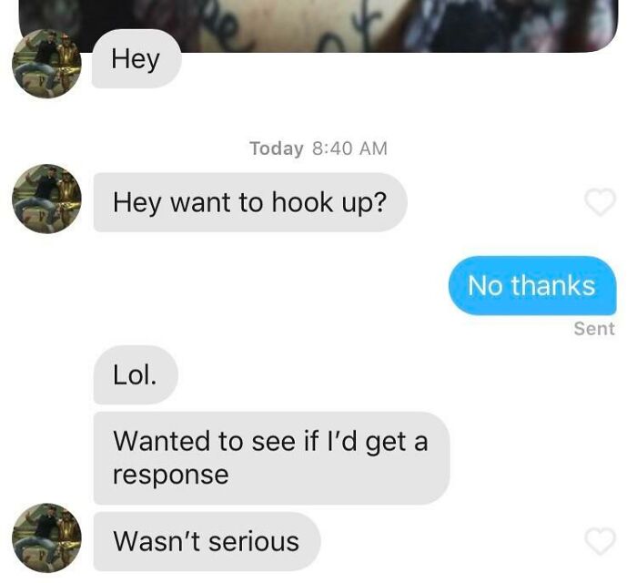 Just Wanted A Response