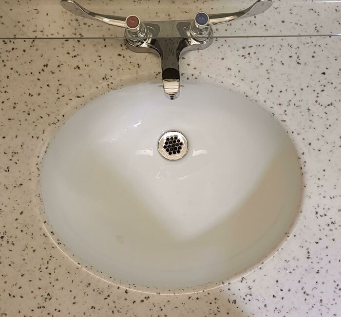 Sinks Like This Where You Can Barely Get Your Hands Under The Water