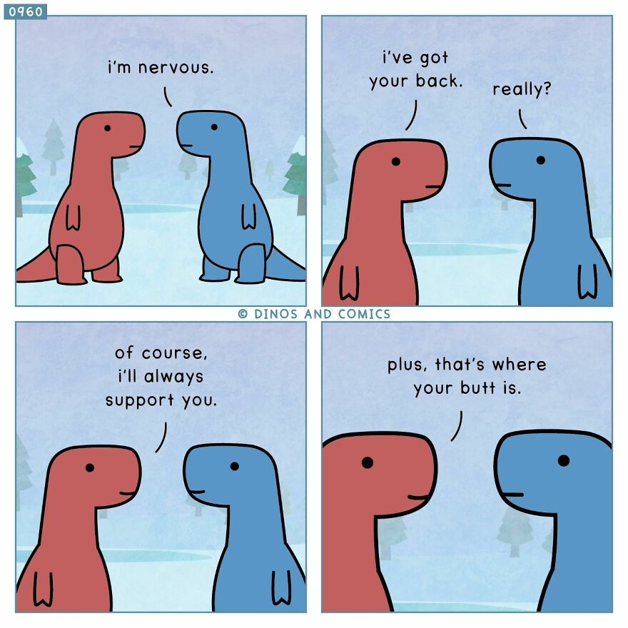 New “Dinosaur Couch” Comics Exploring Complex Emotions And Mental Health