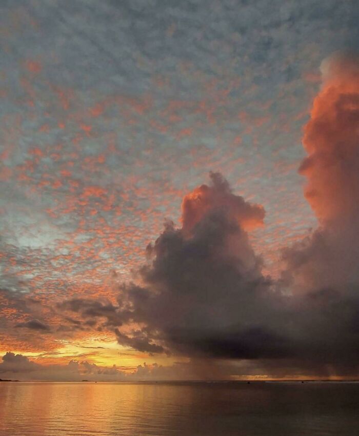 Cloud That Looks Like A Guy About To Eat A Sandwich