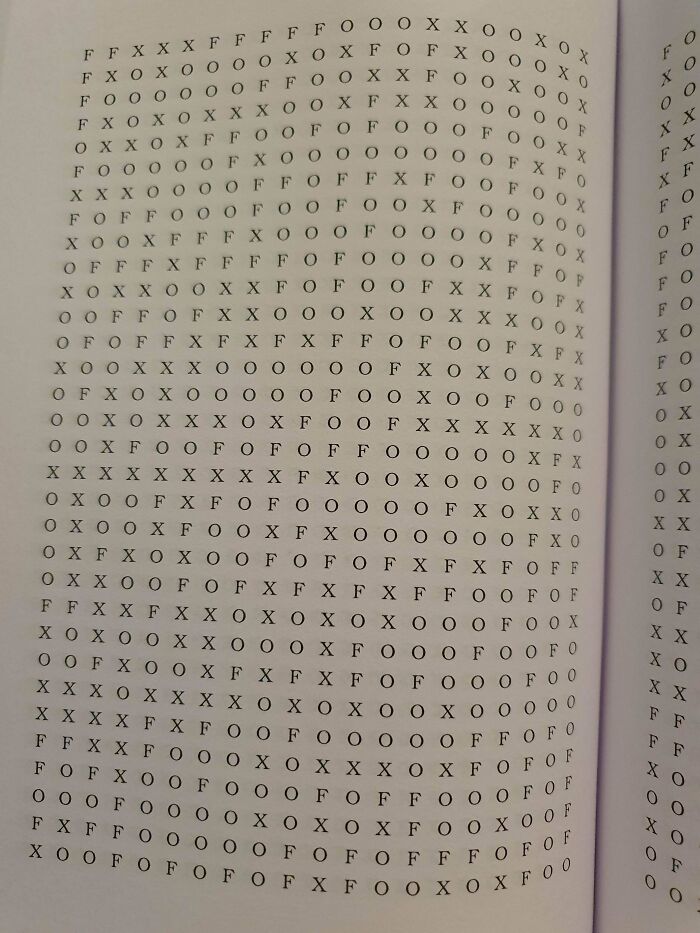 BF Bought Me A Wordsearch Book That Has Only One Word In 200 Pages