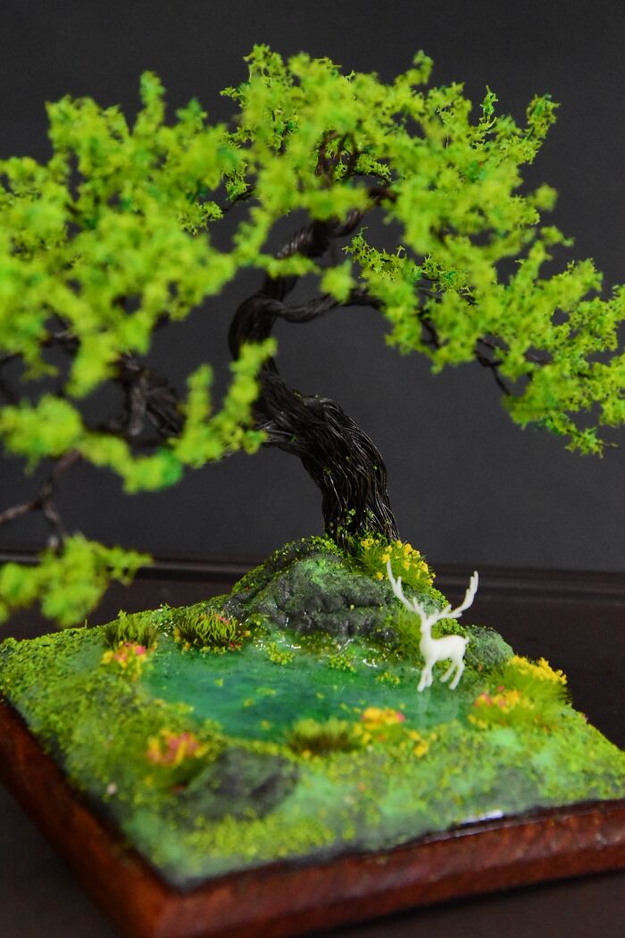 I Created A Magical Miniature World With An Enchanted Forest