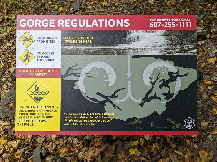 Don't Get Trapped Under Hidden Rock Ledges