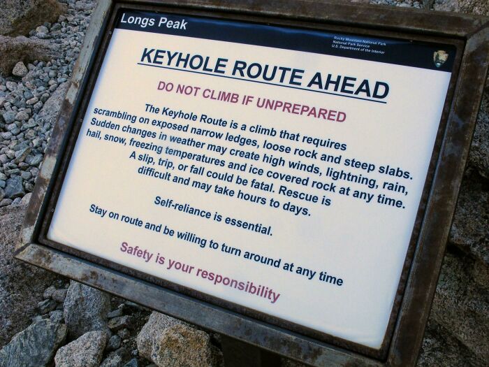 On The Approach Trail To Longs Peak, Colorado