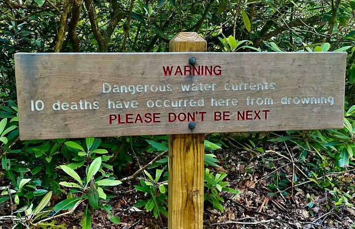At Abrams Falls In The Smoky Mountains