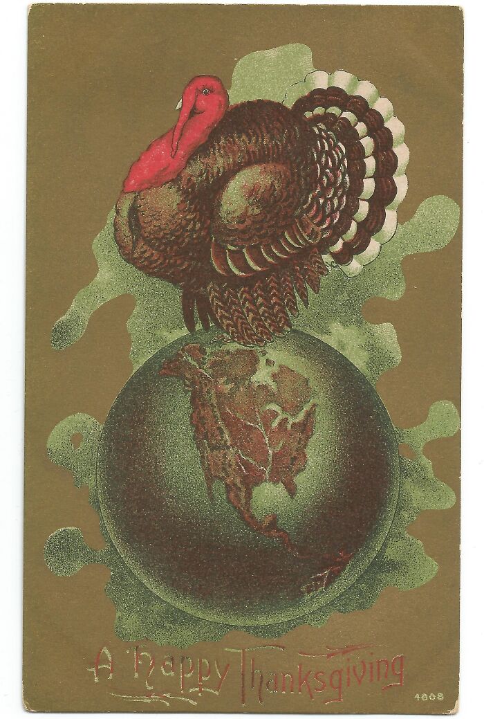 Vintage Thanksgiving Postcard
