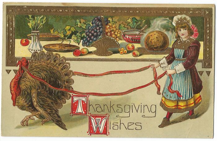 Vintage Thanksgiving Postcard