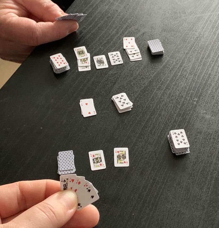 What Are These, Playing Cards For Ants?