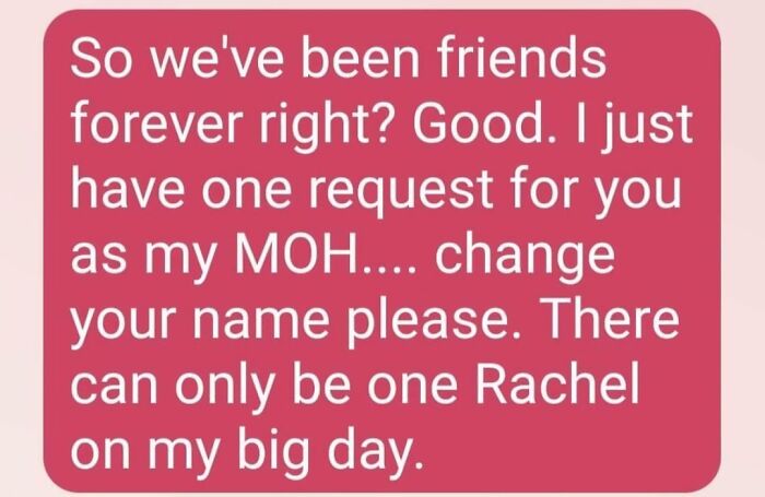 Just When You Think The Bridezilla Requests Can't Get Any More Ridiculous